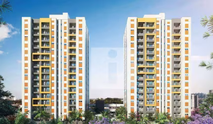 Apartamento pronto com 2 dormitórios à venda, 60 m² por R$ 569.000 - MORUMBI - Paulínia/SP