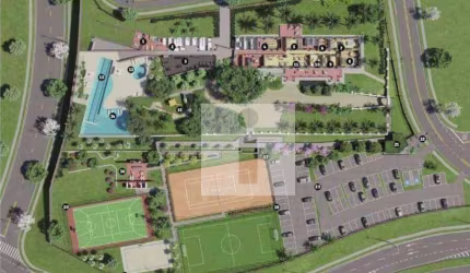 Terreno à venda, 572 m² por R$ 1.450.000,00 - Alphaville Dom Pedro - Campinas/SP