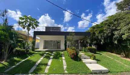 Oportunidade Casa 4/4 suítes | Alphaville Litoral Norte 1 | Terraço
