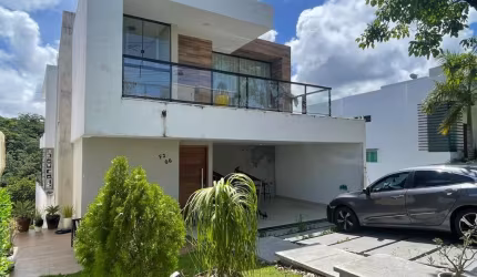 Casa 5/4 suítes | Alphaville Litoral Norte 2 |  Nascente | 400 m²
