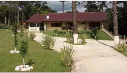 Vendo chácara formada e mobiliada, tanque de peixes, casa, toda cercada no Colônia Faria