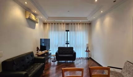 Apartamento frente a praia da Aparecida em Santos.