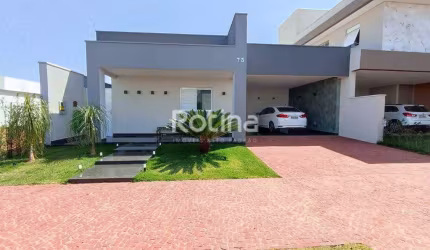 Casa Condomínio Fechado à venda, 3 quartos, Residencial Reserva dos Ipês - Uberlândia/MG - Rotina Imobiliária