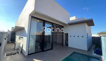 Casa Condomínio Fechado à venda, 3 quartos, Cond. Gsp Arts - Uberlândia/MG - Rotina Imobiliária