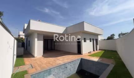Casa Condomínio Fechado à venda, 3 quartos, Cond. Gsp Arts - Uberlândia/MG - Rotina Imobiliária