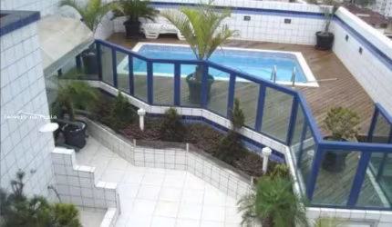 Cobertura para Venda em Praia Grande, Cidade Ocian, 3 dormitórios, 1 suíte, 3 banheiros, 3 vagas