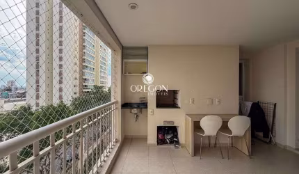 Apartamento no Aquarius com 90m, 3 quartos, varanda gourmet e lazer completo