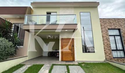 Imperdível Casa em Condomínio à Venda em Indaiatuba-SP, Jardins do Império! 3 Quartos, 3 Suítes, 2 Salas, 4 Banheiros, 2 Vagas, 158m²!