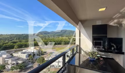 Chronos Residencial apto 95m2 reformado e semimobiliado pronto para morar em andar alto com vista para a Serra do Japi no Eloy Chaves, Jundiaí-SP