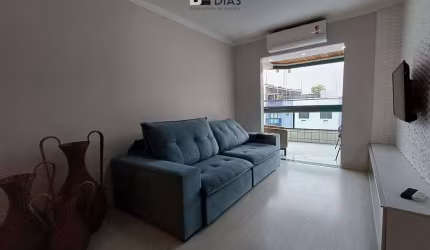 Apartamento para locação no forte - 2 dormitórios, sendo 1 suítes, mobiliado.