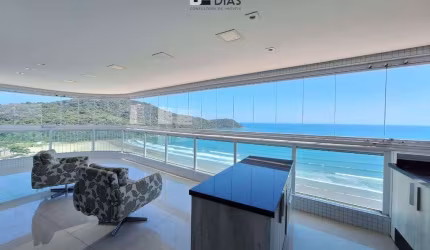 Apartamento alto padrão para locação no Forte - 3 suítes, vista mar.