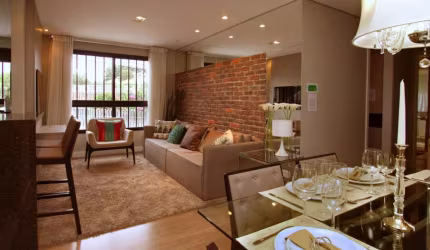 Apartamento com 3 quartos à venda na Rua Tobias de Macedo Júnior, 1138, Santo Inácio, Curitiba, 71 m2 por R$ 792.400