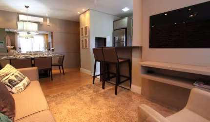 Apartamento com 3 quartos à venda na Rua Tobias de Macedo Júnior, 1138, Santo Inácio, Curitiba, 56 m2 por R$ 681.600