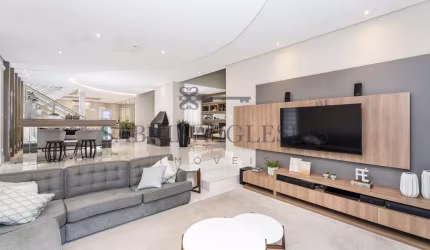 Casa em condomínio fechado com 3 quartos à venda na Rua Inácio Wichnewski, 961, Orleans, Curitiba, 340 m2 por R$ 3.350.000