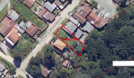 Terreno comercial à venda na Rua Adão Casemiro Troczinski, 273, Barreirinha, Curitiba, 402 m2 por R$ 390.000