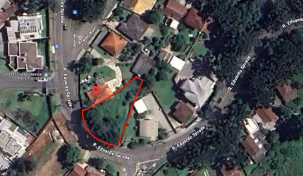 Terreno à venda na Rua Eduardo Sprada, 2750, Campo Comprido, Curitiba, 721 m2 por R$ 990.000