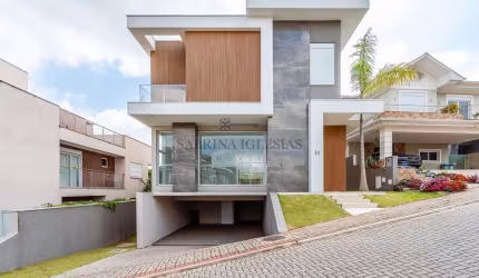 Casa em condomínio fechado com 4 quartos à venda na Estrada da Mina do Ouro, 353, Santo Inácio, Curitiba, 380 m2 por R$ 3.999.000