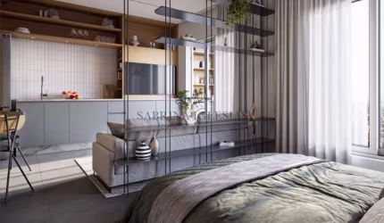 Kitnet / Stúdio à venda na Rua Trajano Reis, 458, São Francisco, Curitiba, 27 m2 por R$ 384.000