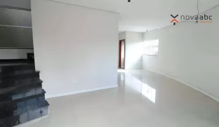 Sobrado com 3 dormitórios para alugar, 163 m² por R$ 3.900,00/mês - Vila Curuçá - Santo André/SP