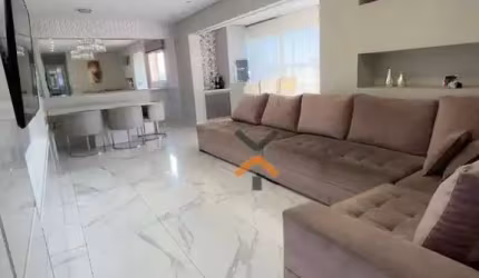 Apartamento com 3 dormitórios à venda, 107 m² por R$ 910.000,00 - Vila Homero Thon - Santo André/SP