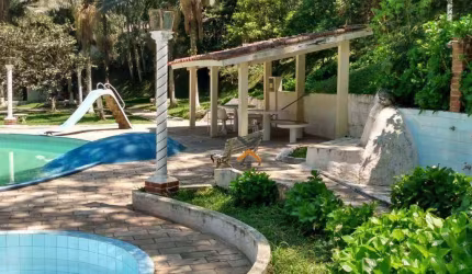 Chácara com 7 dormitórios à venda, 25200 m² por R$ 2.900.000,00 - São Caetaninho - Ribeirão Pires/SP