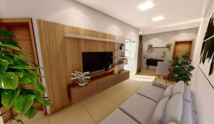 Apartamento com 2 dormitórios à venda, 52 m² por R$ 355.000,00 - Parque das Nações - Santo André/SP