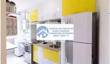 Apartamento com 2 dormitórios, sacada. Cond. Oasis EcoVida Osasco