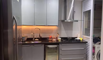 Apartamento  com 2 dormitórios,  varanda  Cond. Rossi - Barueri