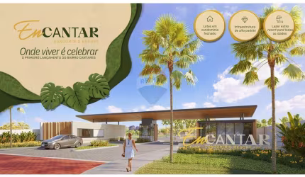 LOTES Á VENDA NO NOVO CONDOMÍNIO RESORT DE ALTO PADRÃO ENCANTAR, SÃO GONÇALO DO AMARANTE/RN - A PARTIR DE 150m²