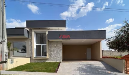Casa em Condomínio de Luxo em Hortolândia-SP: 3 quartos, 1 suíte, 2 salas, 3 banheiros, 4 vagas, 160m²!