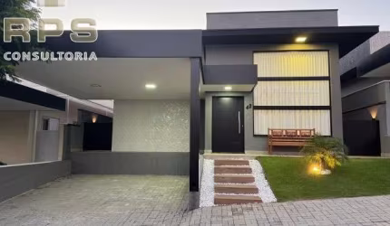 Casa Térrea para Venda no Condomínio Buona Vita em Atibaia, 3 quartos sendo 3 suítes, 4 banheiros, 2 vagas de garagem, piscina e área gourmet!