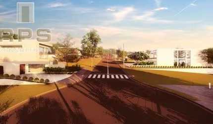 Terreno  com excelente topografia, com 502m² de área toatl,  à venda no Condominio Alto do Sion, lazer completo e pronto para construir!