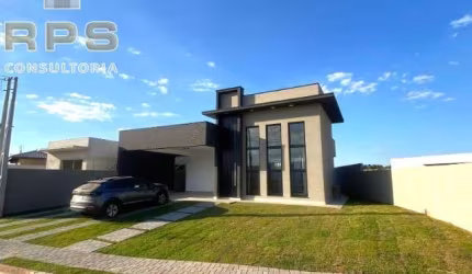 Casa térrea no Condomínio Alto da Floresta em Bom Jesus dos Perdões, 3 suítes sendo uma delas master com closet, piscina, churrasqueira, portaria 24h!