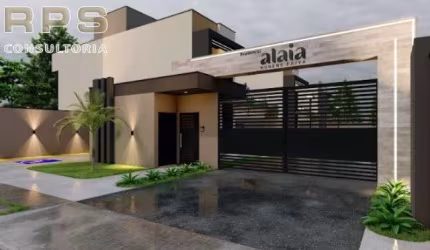 Casas em Condominio com 04 suites com closet , sendo uma suite no térreo . Sala com 2 ambientes,Cozinha integrada, Lavabo ,Escritório ,espaço gourmet