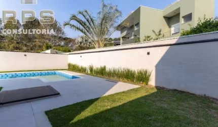 Casa a venda no Figueira Garden com 3 suítes, sendo 1 com closet, piscina com praia e hidro, cozinha em conceito aberto e fino acabamento.