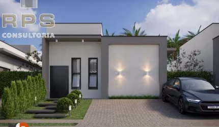 Casas térreas em construção em condomínio fechado, no bairro Jardim Estãncia Brasil em Atibaia, plantas com 2 quartos e 3 quartos, opções de suítes!