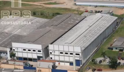 Galpão completo para indústria com pé direito de 8 metros, com instalações elétricas e hidráulicas, bem como instalações com rede de ar comprimido,