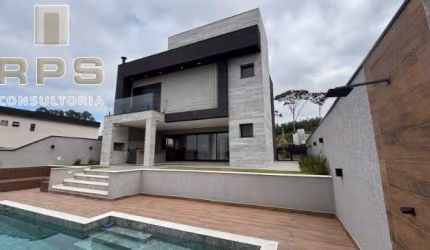 Casa excelente no Condomínio Buona Vita Atibaia, 3 Suítes, Home Office, Lavabo interno e externo, Área gourmet completa, Vista panorâmica