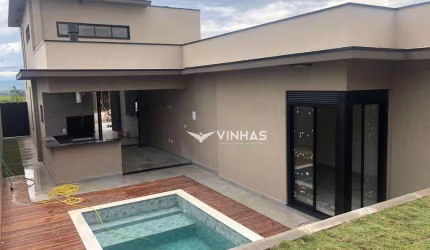 Casa com 3 dormitórios à venda, 192 m² por R$ 1.090.000,00 - Condomínio Residencial Santa Mônica - Caçapava/SP