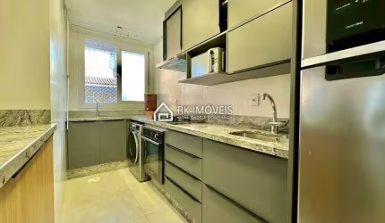 Apartamento 2 suítes, com vaga e churrasqueira, a 150m da praia na região das gaivotas.