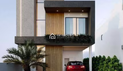 Belíssima casa em alto padrão com arquitetura contemporânea.