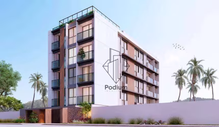 Flats Studio com varanda/sacada a 450m da praia de Intermares - FL0278