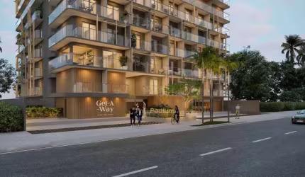 Flats térreo com área privativa em i a 200m da praia de Tambaú - FL0274