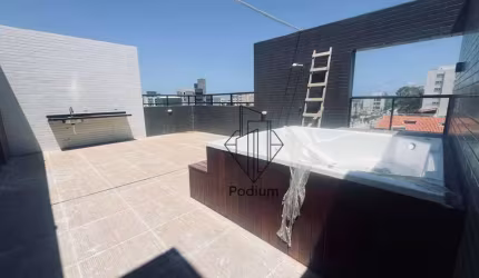 Cobertura duplex com hidromassagem á 180m da praia do Bessa  -  CO0180