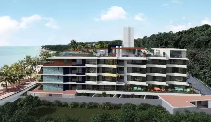 Coberturas Duplex com vista e a beira mar da praia de Cabo Branco - CO0119