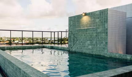 Apartamento estilo flat  200m da praia Formosa em Cabedelo - COD AP0492