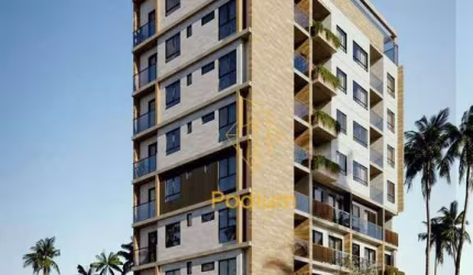 Apartamentos com varanda / sacada  a 120m da praia de Intermares - AP1406