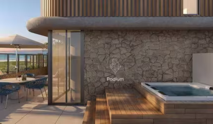Apartamento térreo com Jacuzzi privativa a beira mar da praia de formosa. - AP1561.