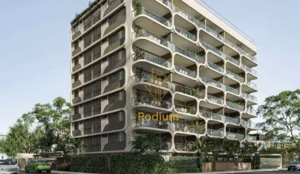 Apartamento térreo com área privativa em L  a 115m da praia de Areia Dourada / Cabedelo - AP1159