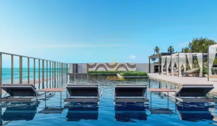 Cobertura com espaço gourmet pé na areia na praia Formosa / Cabedelo - CO0051